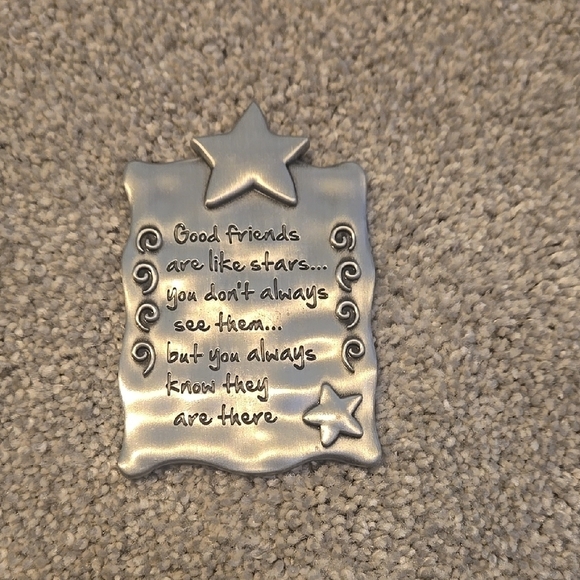 Other - Good Friends Are Like Stars Metal Drcoration